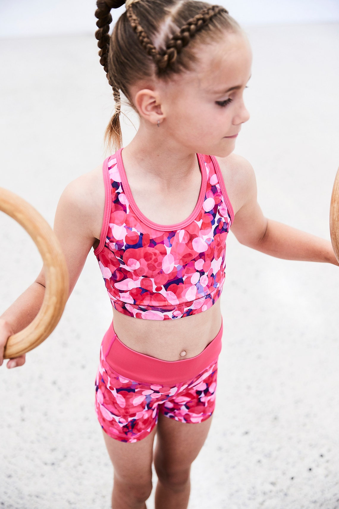 Crop Top Girls Activewear Tween Activewear Etsy