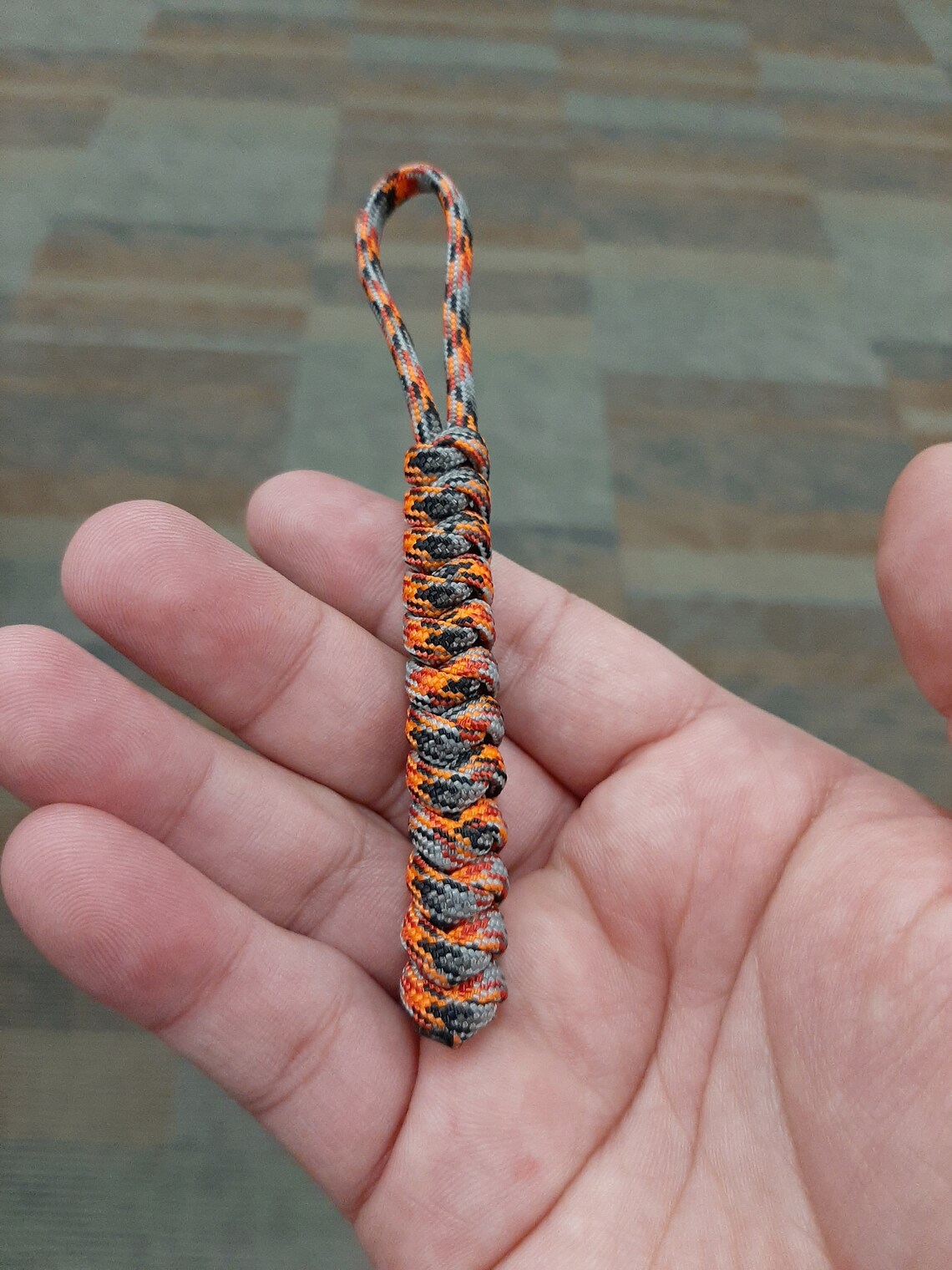 Snake knot keychains / paracord key fobs Etsy