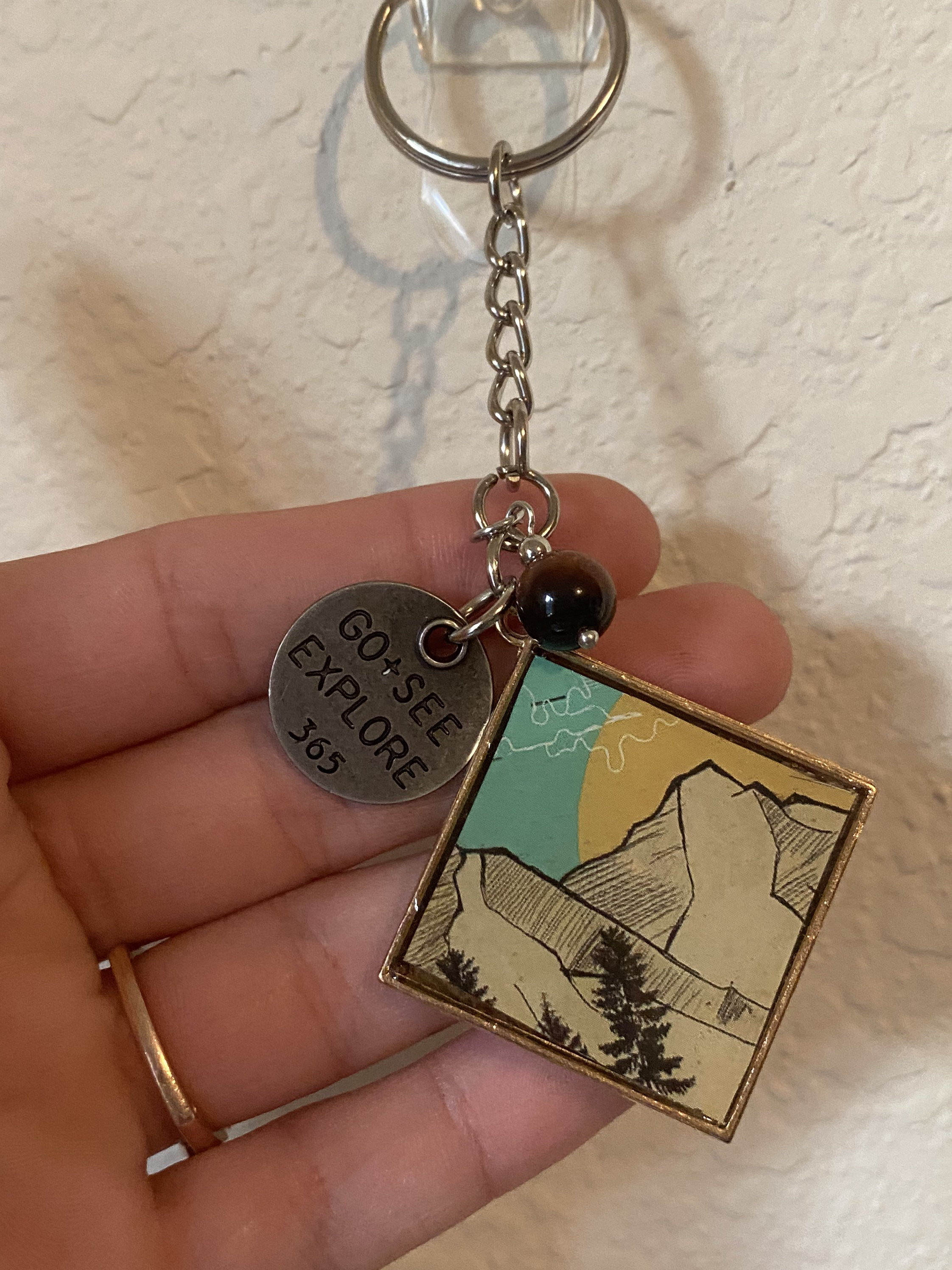 Travel keychain Etsy
