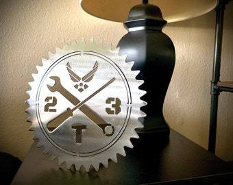 2T3 Air Force Vehicle Maintenance Desk Plaque