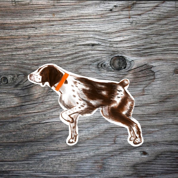 Liver Brittany Spaniel sticker