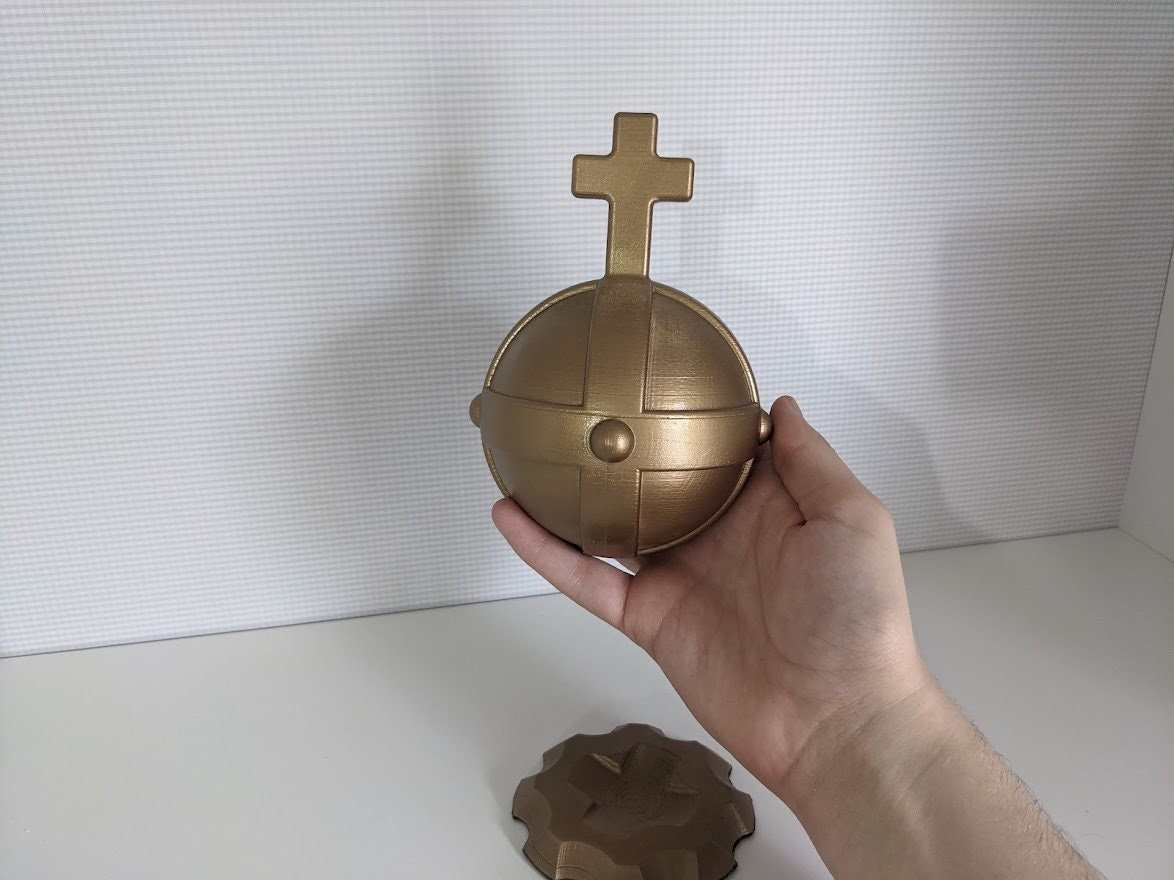 Holy Hand Grenade Worms Battlegrounds 3D Printed Prop Etsy UK