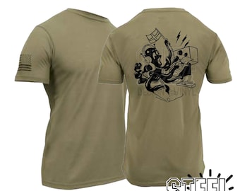 ◆as if calie◆ MILITARY LOGO PATCH TSHIRT BROWN CA25BST003B MUSINSA | ASIF CALIE MILITARY LOGO PATCH T-SHIRT BROWN