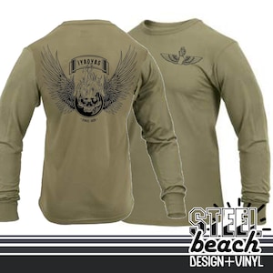 Aviation Ordnance Shirt- Coyote Brown Military Long Sleeve Shirt - AO IYAOYAS