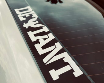Military Enlisted Decal - DEVIANT Sticker