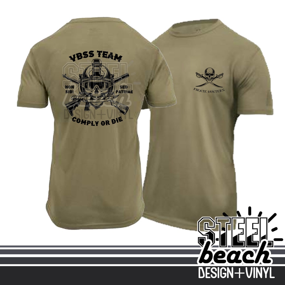 Navy VBSS Team Pirate Hunters Coyote Brown Military 