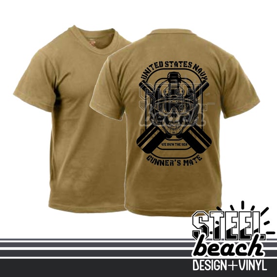 Navy coyote brown t shirt Clearance