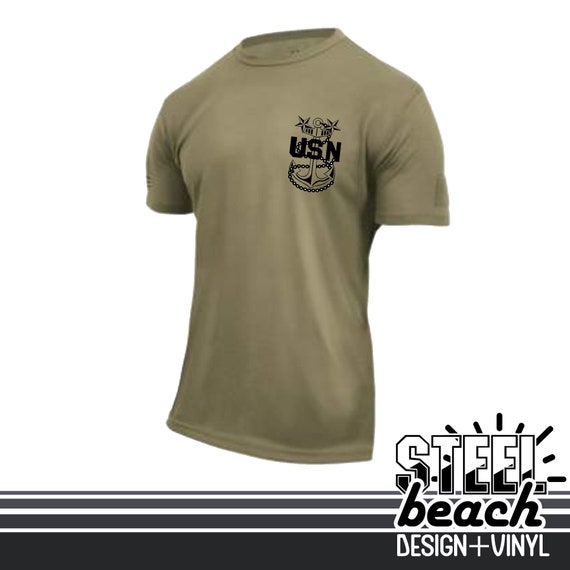 Rescue Swimmer T-shirt - Coyote Brown Military Uniform Shirt - so