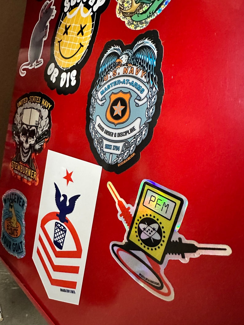ET Sticker - Electronic Technician Decal - Multimeter PFM Military - Etsy