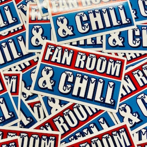 Fan Room & Chill Sticker - Military Decal - Military Ship