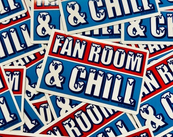 Fan Room & Chill Sticker - Military Decal - Military Ship