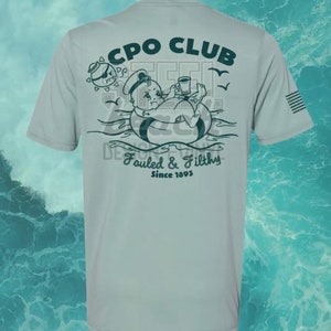 CPO Club T-Shirt - Military Chief - Fouled & Filthy 1893
