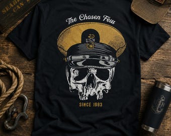 CPO Chief T-Shirt - The Chosen Few - Navy Chief Navy Pride 1893 Shirt