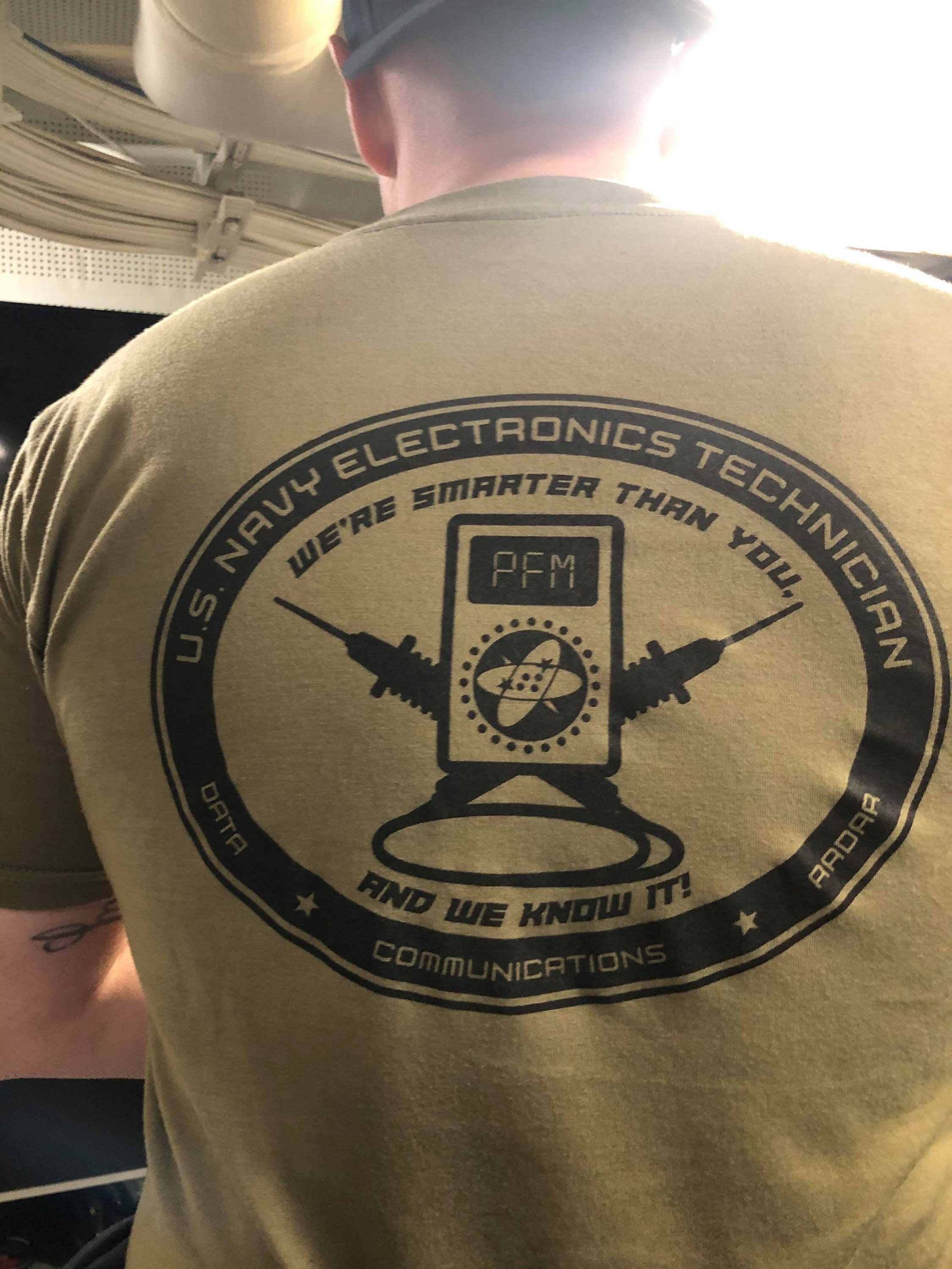 Navy ET T-shirt Coyote Brown Military 