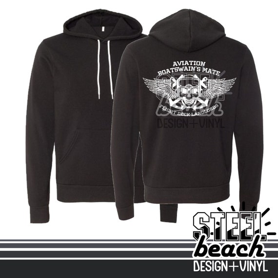 Navy military hoodie hot sale