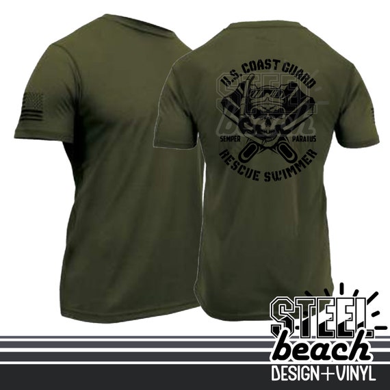 coast guard rescue swimmer shirts