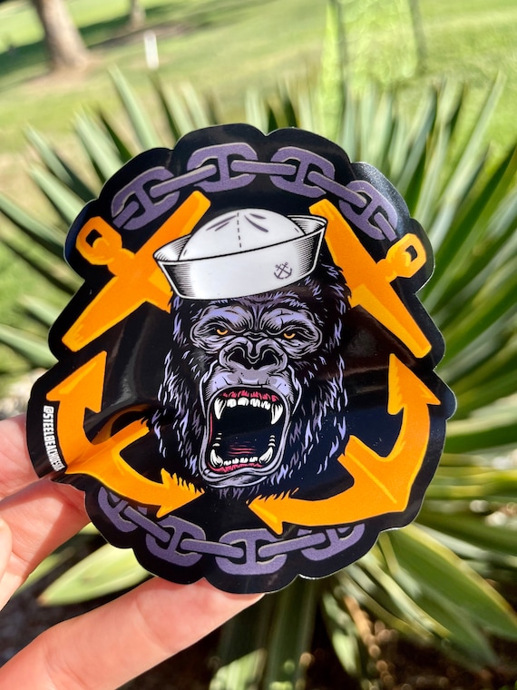 BM Deckape Sticker Navy Boatswains Mate Decal Boatswain Etsy