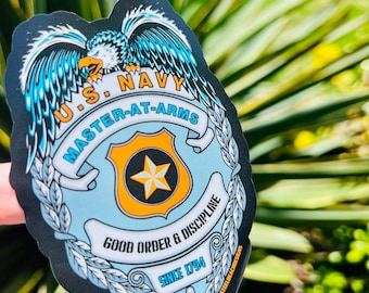 マスター・アット・アームズ ステッカー - ミリタリー MA デカール - マスター・アット・アームズ セキュリティ バッジ ベテラン