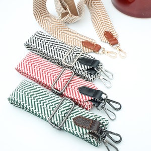 Handmade Woven Bag Strap, Adjustable Camera Strap, Camera Accessories, Bag Replacement, Vintage Strap, Knitted Strap, Replace Camera