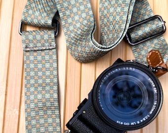 Correa para bolso de cámara tejida a mano, correa ajustable para bandolera