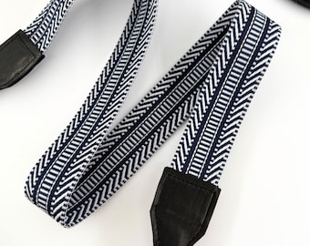 Personalised Canvas Handmade Camera Strap Gift, Custom Strap for Photographers, DSLR Camera Holder, Boho Camera Replacement, Woven Strap