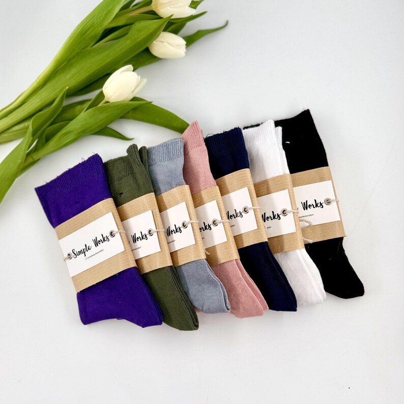 7 Color options Natural Bamboo and Cotton Women's Socks, Breathable Comfy Organic Socks, Spring Socks, summer socks
women bamboo socks
ladies socks
purple socks
khaki socks
natural socks for women