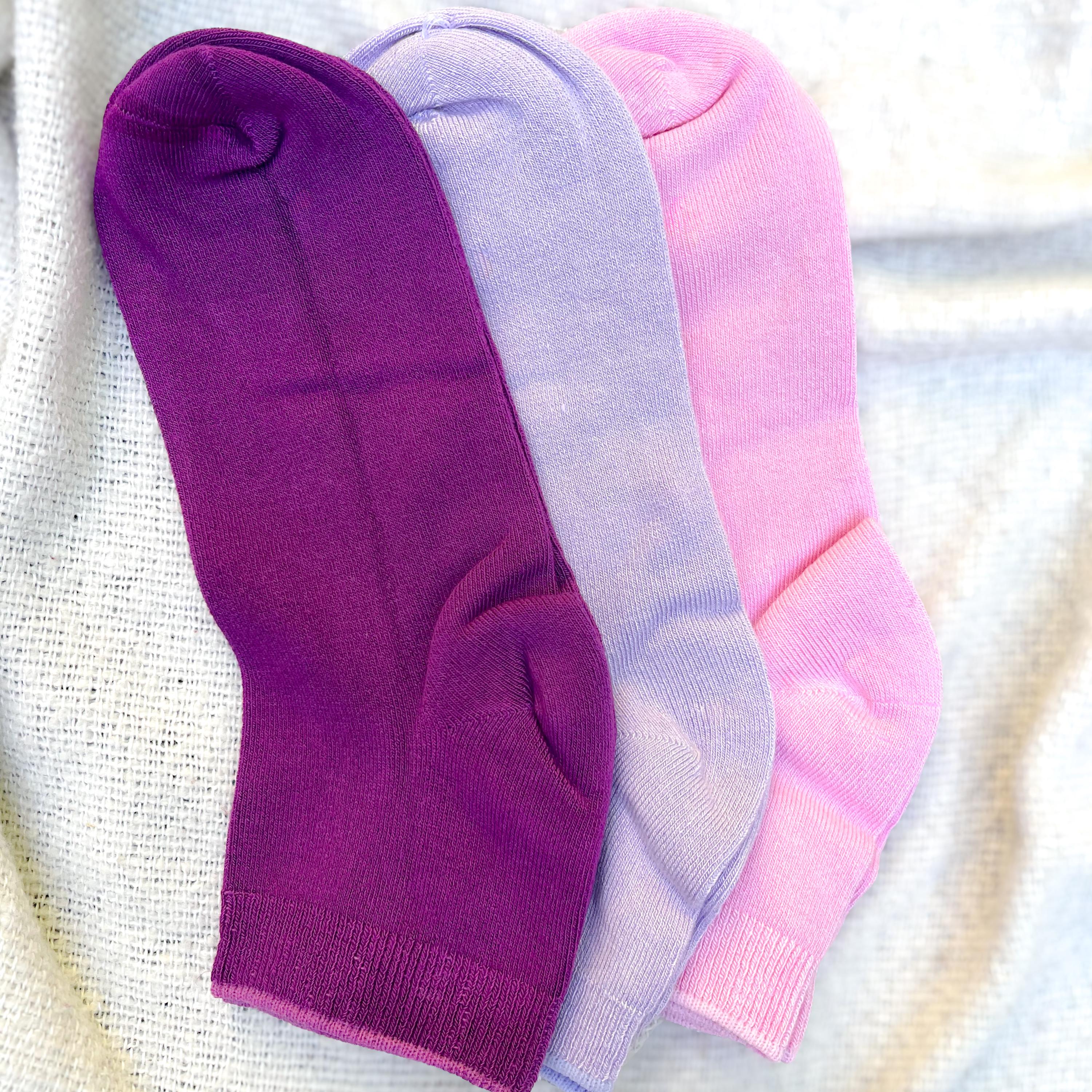 3 Paar Knöchelsocken ROSA – Größe M (6-10), Ba Produktbild-Vorschau 8