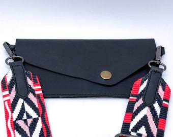 Personalized Leather Close-Fitting Belt Bag, Crossbody Companion, Festival Bag, Waist Bag, Fanny Pack, Bumbag, Gee Bag, Simple Bag