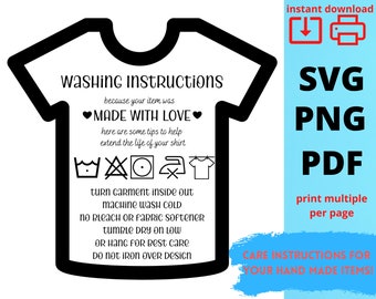 Download Garment Care Svg Etsy