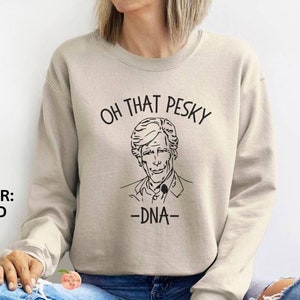 Oh that pesky dna Keith Morrison dateline crewneck sweatshirt, was a beautiful day or was it, true crime documentary shows obsessed sweater