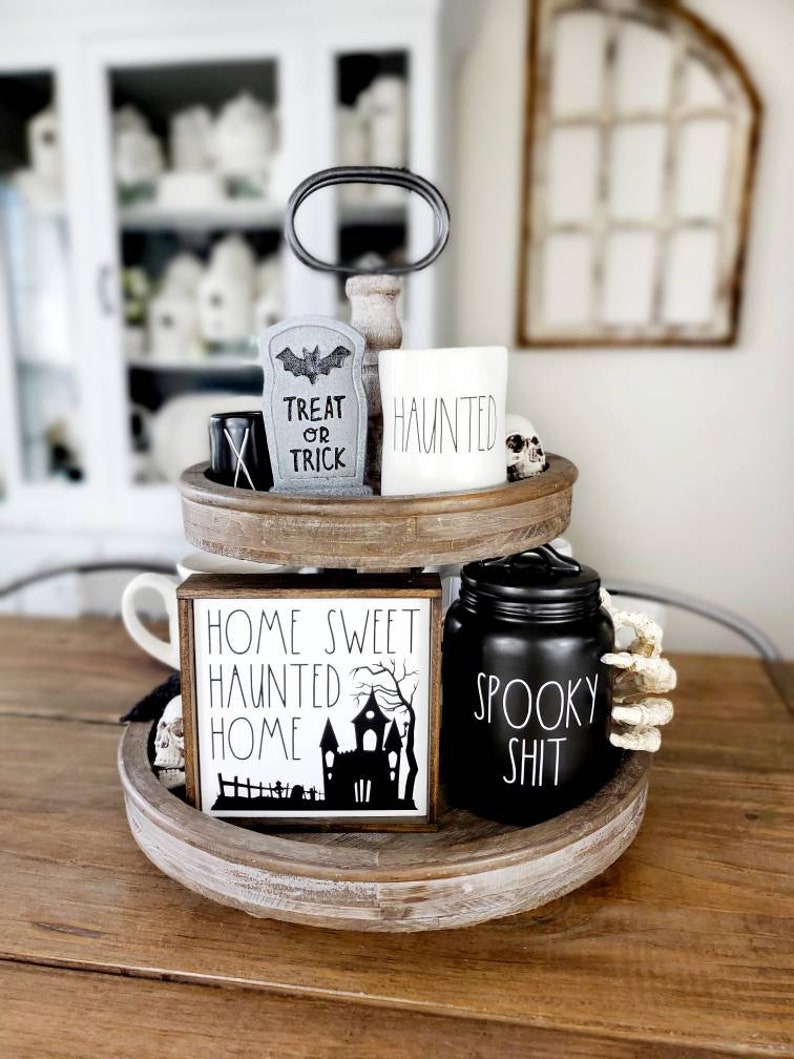 home sweet haunted home sign