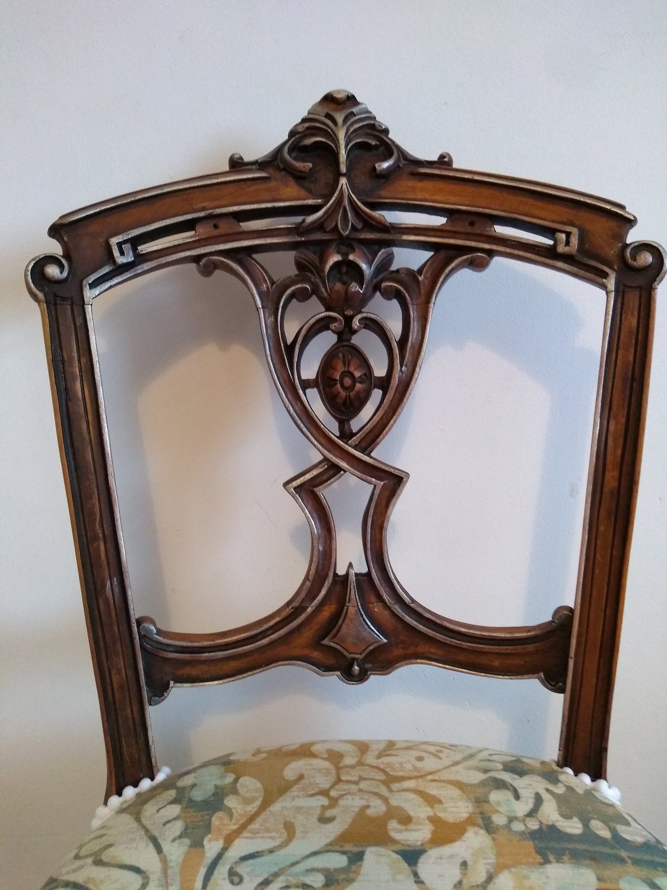 Victorian bedroom chair antique chair occasion chair Etsy