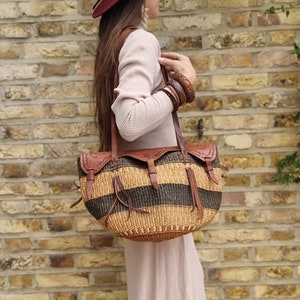 Borse in paglia vintage new arrivals