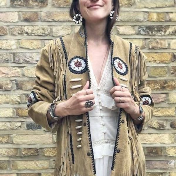 Native American Jacket Women S Etsy Native American Jacket Women S Etsy