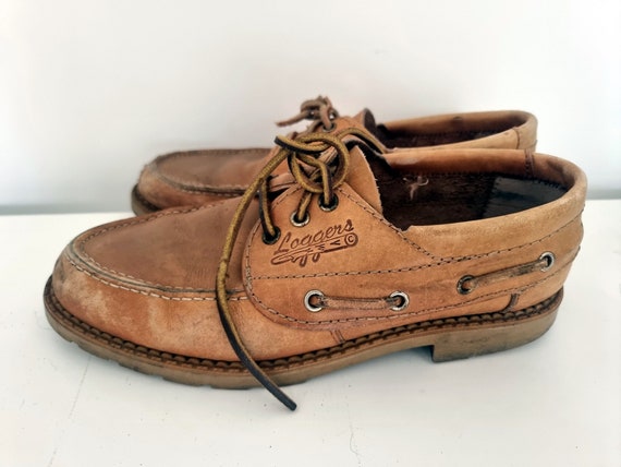 Brown Logger Leather Laces (pr)