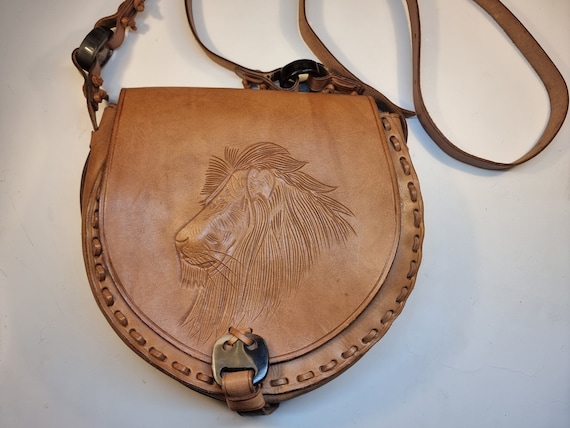 Leren cowboy tas hotsell