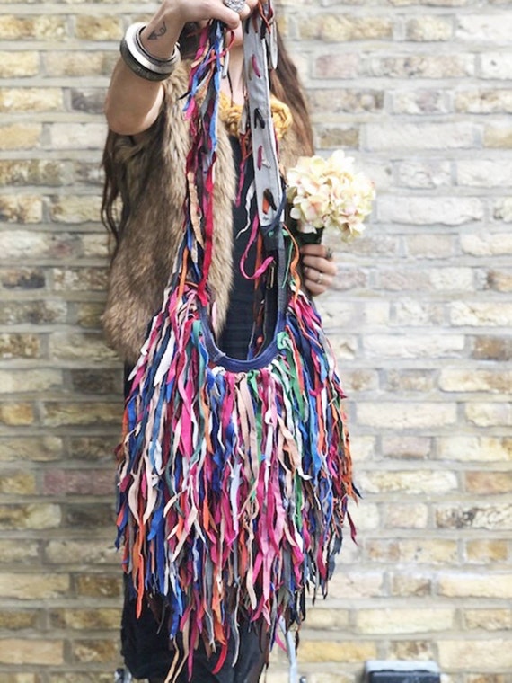 World Traveler Crossbody with Boho Fringe