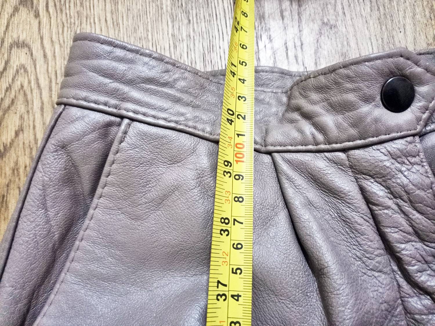 Woman's VINTAGE LEATHER TROUSERS Xs 6 50s 60s Motorcycle - Etsy UK