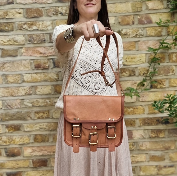 Tan Leather Tote Bag With Coin Purse Wholesale Manufacturer