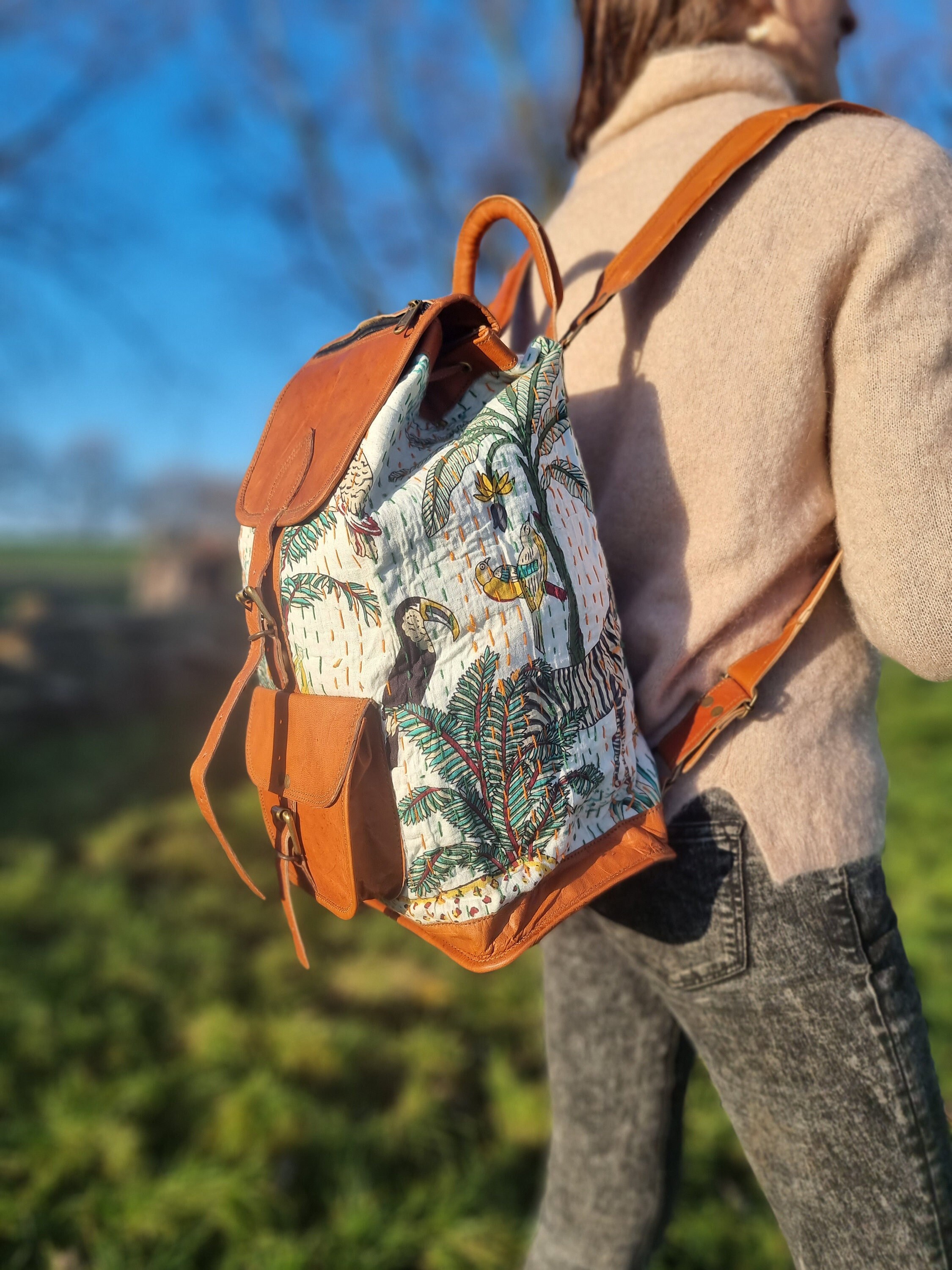 Rucksack by Vintage Boho Bags