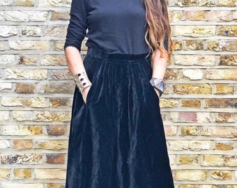 long maxi skirts 80 cotton