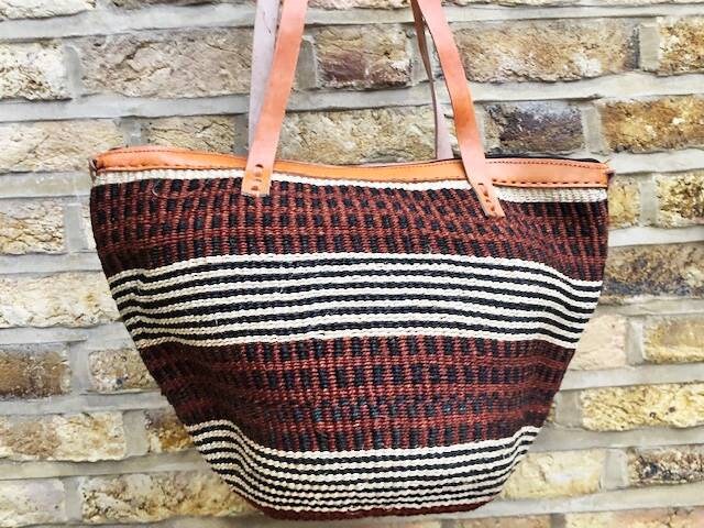 Sisal bucket bag hotsell