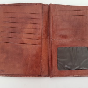 Assima DESIGNER LEATHER WALLET Tan - Cartera plegable para mujer - Organizador de tarjetas de crédito múltiples