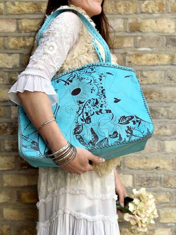 Hand-painted Handbag