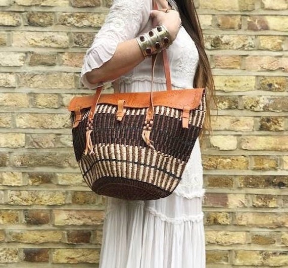 Handmade & Vintage Bucket Bags Sisal