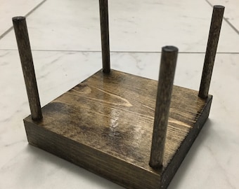 Coaster Holder, Wood Coaster Holder