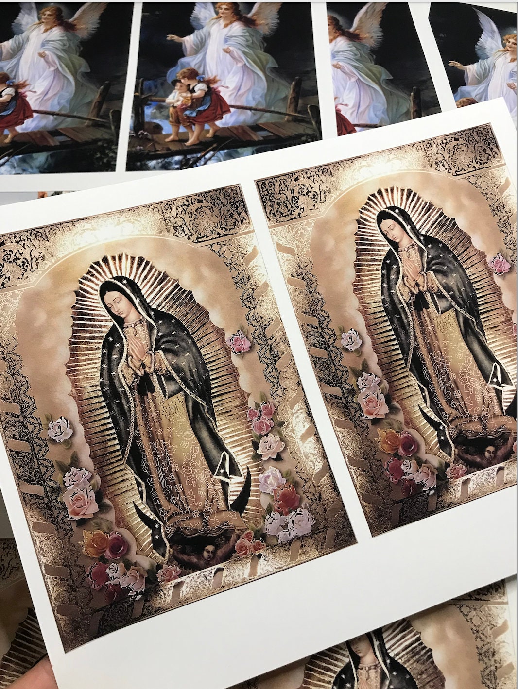 Interior Accessories Angelitos de Mexico Virgen De Guadalupe and Jude