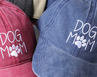 baseball cap with dog on it