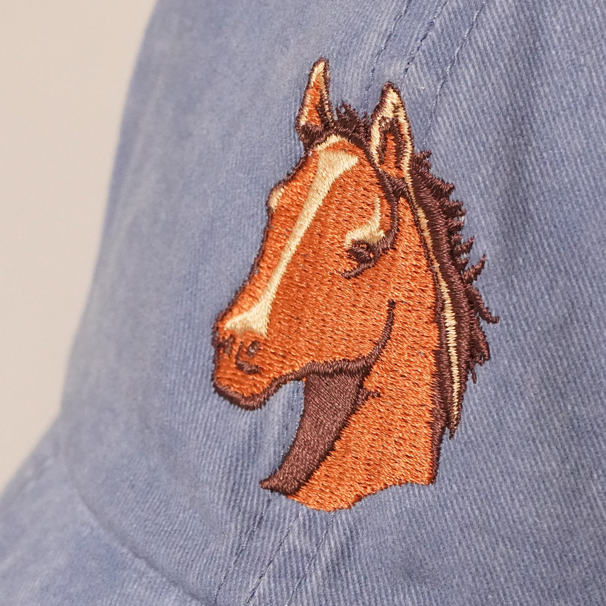 Horse Embroidered Cap Horse Baseball Cap Trucker Hat Cotton Etsy