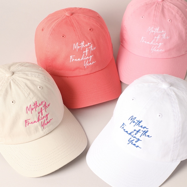 Mother of the Freaking Year baseball cap,Mothers Day gift, Embroidered baseball cap, Dad hat, Hat, Headwear,Mom baseball cap,Mommy life,